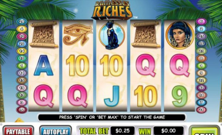 Ramesses Riches - jocurica la aparate de jucat