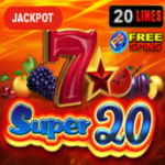 Super 20 – jocuri pacanele 7777 și fructe gratis Logo