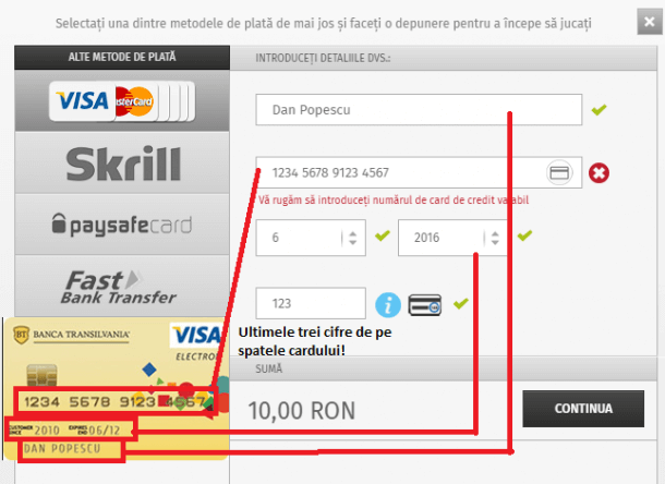 superbet casino online metode de plata optiuni depunere schema campuri de completat card de credit debit visa sau mastercard