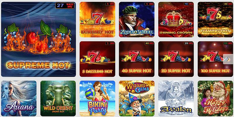 getsbet casino oferta de jocuri pacanele online supreme hot extremely hot zodiac wheel avalon flaming hot shining crown dazzling hot