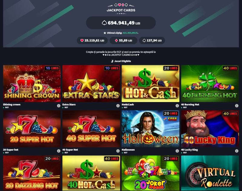 Get’s Bet Casino jocuri jackpot