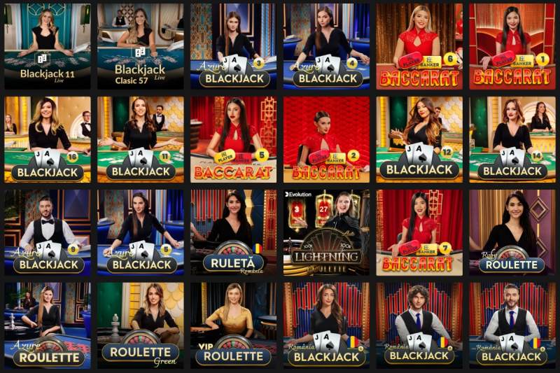 StanleyBet Casino jocuri de masa si carti LIVE blackjack baccarat ruleta