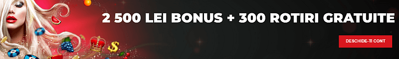 stanleybet casino bonus de bun venit 2500 lei bonus + 300 rotiri gratuite