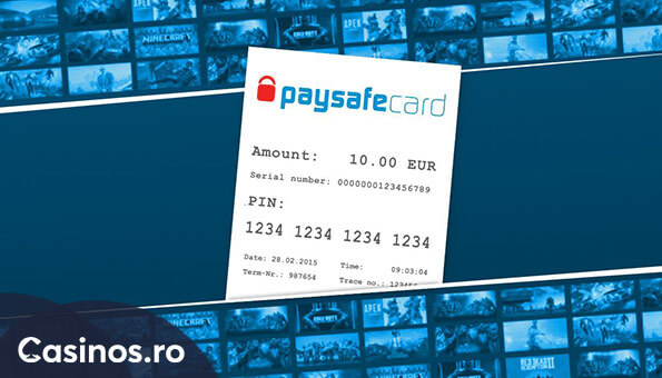 metode de depunere - paysafecard