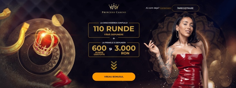 princess casino online bonus bun venit la deschiderea contului 110 runde fara depunere + bonus ruby la primele 5 depuneri 600 runde gratuite si 3000 ron