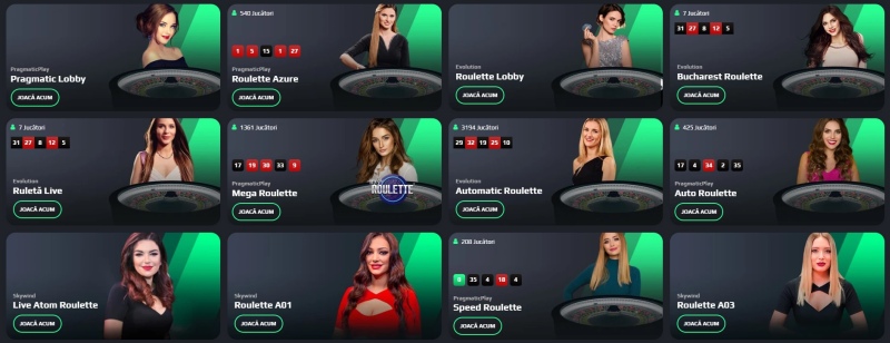 Netbet Casino jocuri ruleta LIVE