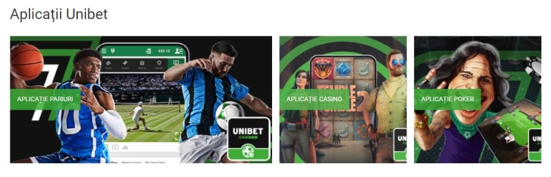 Unibet Casino aplicatii casino sport poker app