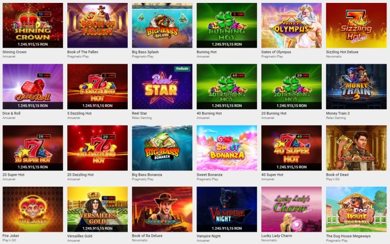 Unibet Casino recomandari pacanele online