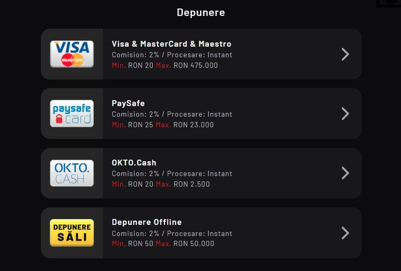 maxbet casino - metode de plata - depuneri informatii visa si mastercard paysafecard okto cash depunere offline comisioane procesare depunere minima depunere maxima