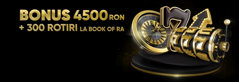 ContiCazino - bonus de bun venit 4500 RON + 300 Rotiri la Book of Ra