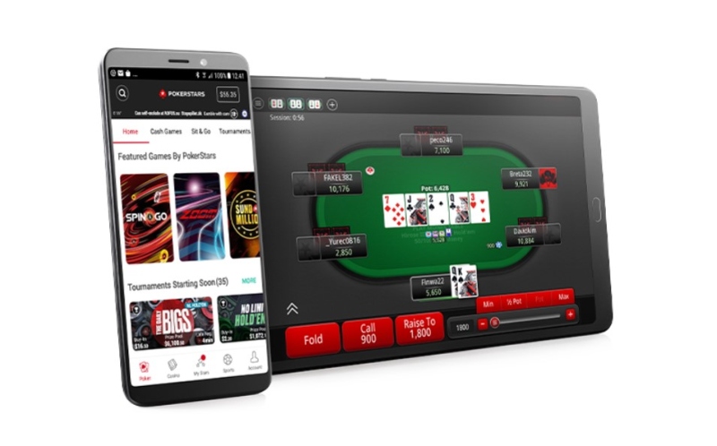 PokerStars Casino aplicatie mobil disponibilitate app
