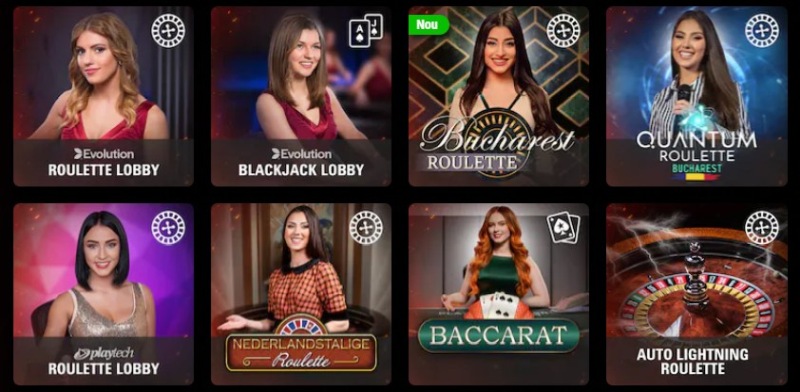PokerStars Casino jocuri de masa si carti LIVE