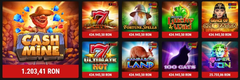 PokerStars Casino pacanele jackpots video slots populare