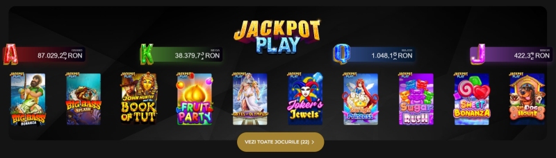 Princess Casino jackpot selectie minor major mega grand jackpot play
