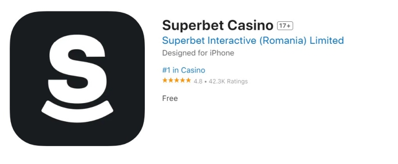 Superbet Casino aplicatii cazino ios apple