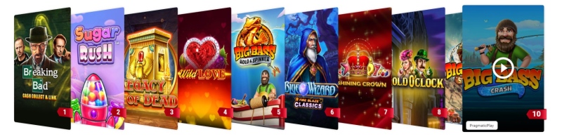 WinMasters Casino pacanele top 10 recomandari video slots online