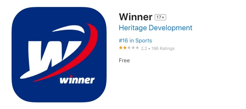 Winner Casino aplicatie mobil app ios ipad iphone