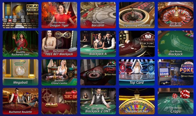 Winner Casino jocuri de masa si carti LIVE blackjack ruleta topcard sic bo craps