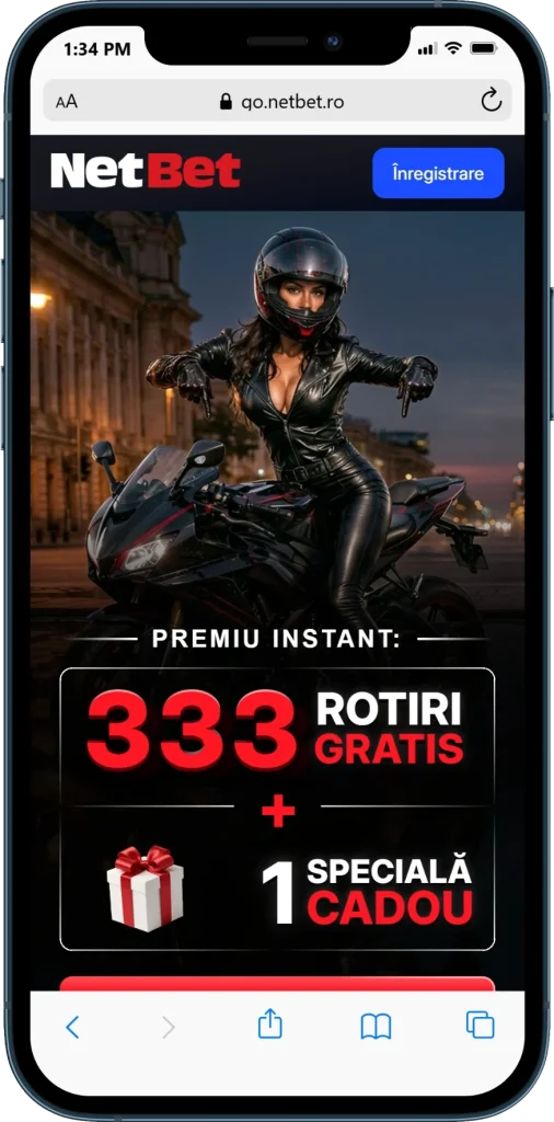 Bonus Netbet Casino Bonus Netbet Casino de 333 de Rotiri Gratuite + 1 Specială