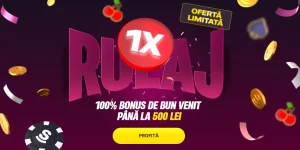 Bonus Superbet Casino - 100% până la 500RON, rulaj 1x