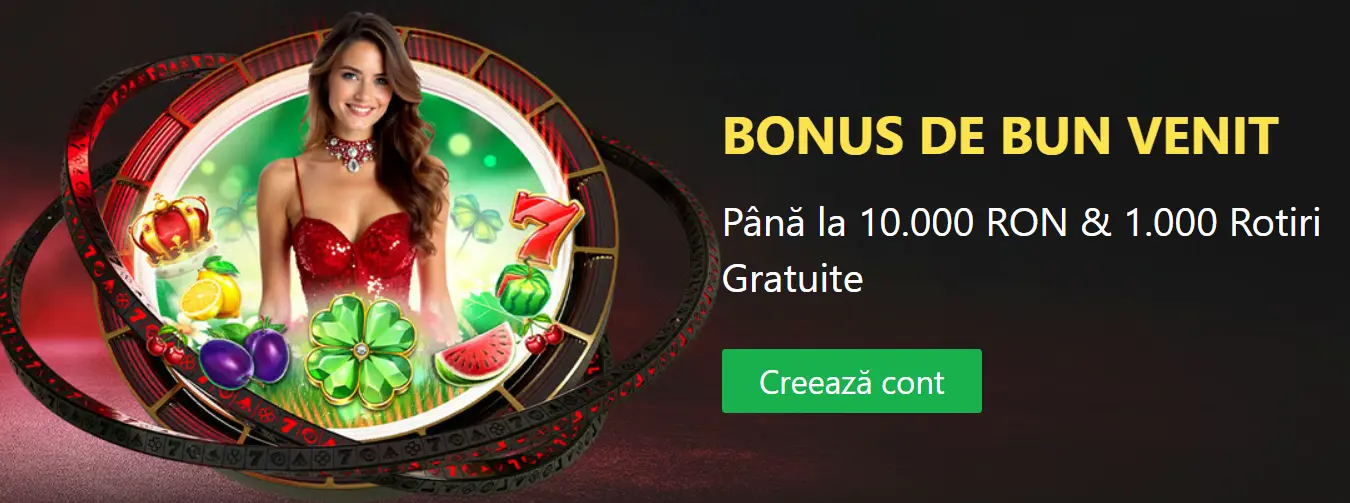 Winbet Casino Bonus De Bun Venit Winbet Casino Bonus De Bun Venit – Până la 10.000 RON + 1.000 Rotiri Gratuite FĂRĂ RULAJ