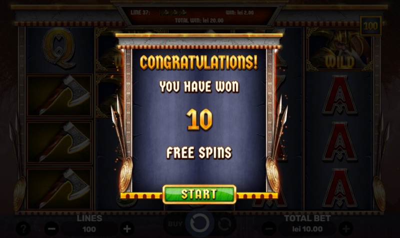 Story of Odin functie speciala 10 free spins