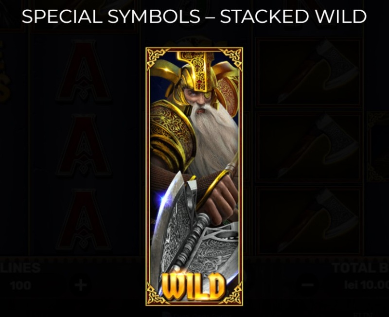 Story of Odin simbol wild special stacked wild
