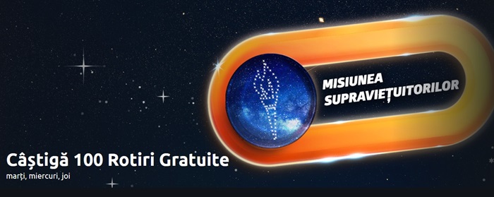 misiunea-supravietuitorilor banner castigta 100 rotiri gratuite