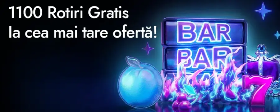 Bonus PariuriPlus Casino – Pachet de bun venit: 1100 de Rotiri Gratuite