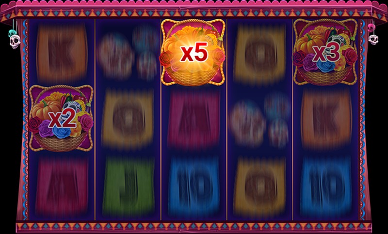 Carnival of Calacas slot ofrenda_bonus