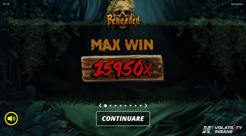 Beheaded video slot ecran incepere payout maxim