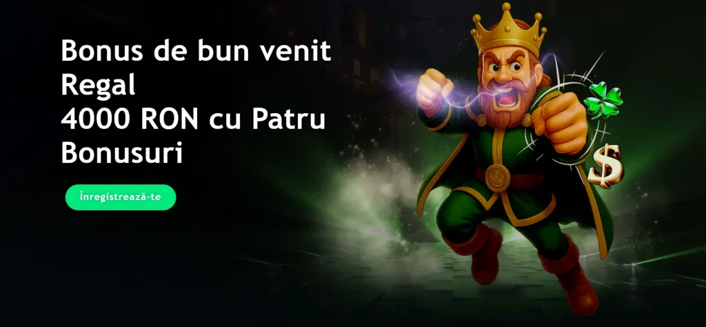 King Casino Bonus de bun venit: 4000 RON la înregistrare