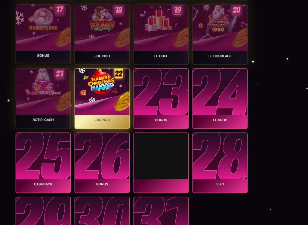Advent Calendar Napoleon Casino 2025